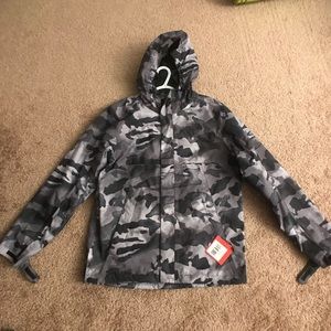 North face camo tri climate jacket
